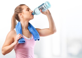 Woman fitness.