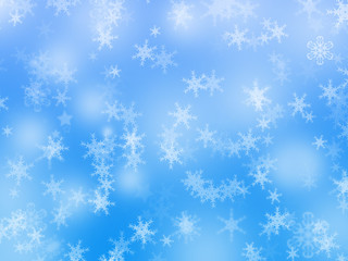 Christmas snowflake Background
