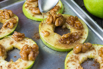 Apple dessert.