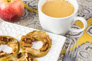 Apple dessert.