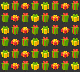 Seamless gift pattern