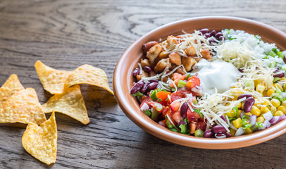 Chicken burrito bowl