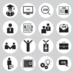 find a Job  icons