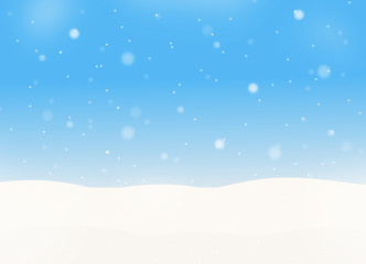snow winter background