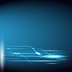 abstract background hi-tech connection