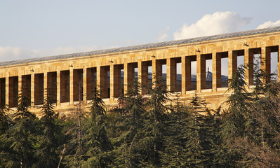 Obraz premium Anıtkabir in Ankara. Turkey