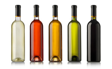 Plakat wine bottles