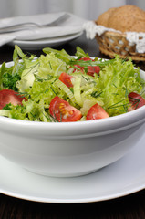 Light summer vegetable salad