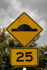 New Zealand road sign