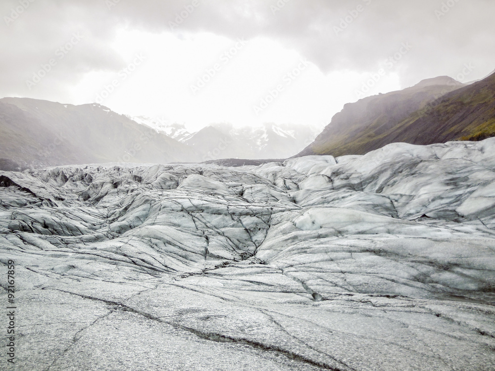 Canvas Prints glacier in Iceland