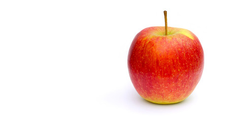 A yellow red apple © tolikoffphotography