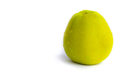 A green apple