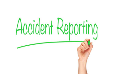 Accident Reporting Concept.