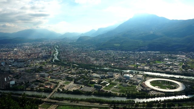 Timelapse of the scientific area in Grenoble