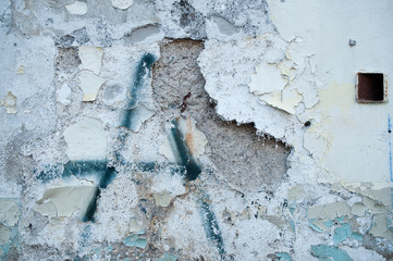 texture vieux mur avec peinture écaillée