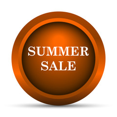 Summer sale icon