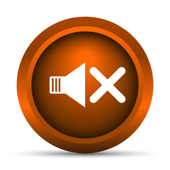 Obraz premium No sound icon