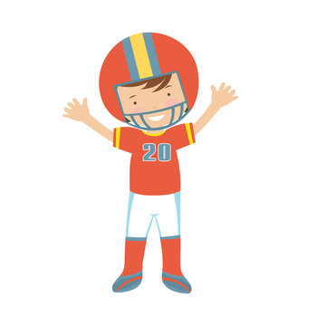 American Football player character
