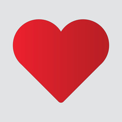Heart icon. One of set web icons