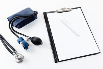 Medical equipment - stetoscope and tonometer