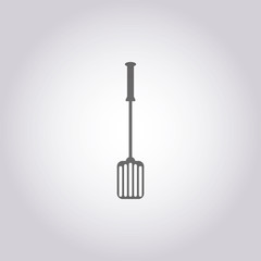 illustration of food and kitchen icon