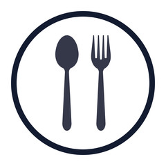 illustration of food and kitchen icon