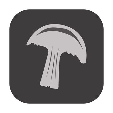 vector illustration of modern icon mushroom