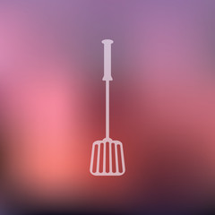 illustration of food and kitchen icon