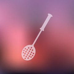 illustration of food and kitchen icon