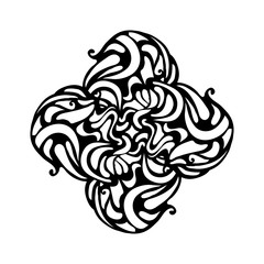 ornamental stylized cross