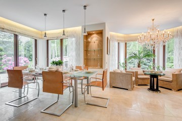 Interior of modern home