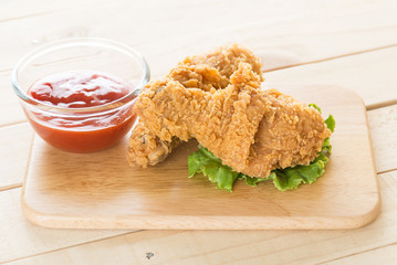 fried crispy chicken
