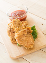 fried crispy chicken