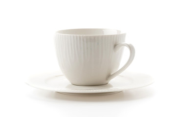 empty cup of coffee or mug