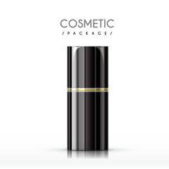 glossy cosmetic package