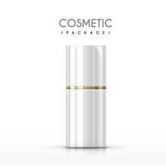 glossy cosmetic package