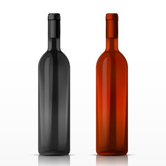 high class champagne bottles