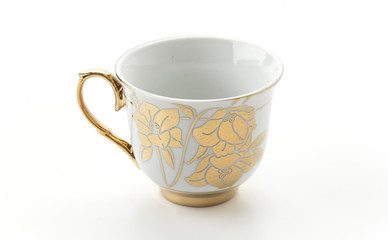 empty cup of coffee or mug