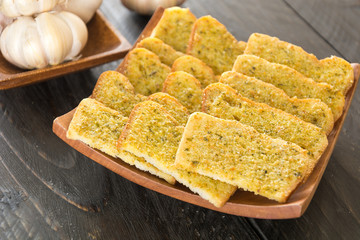 crispy bread garlic
