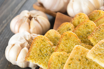 crispy bread garlic