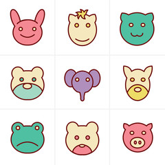  Icons Style Animals icons
