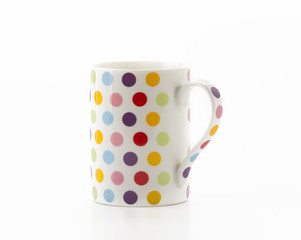 empty cup of coffee or mug