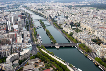 Fototapeta premium beautiful view of the Paris, France