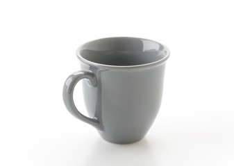 empty cup of coffee or mug