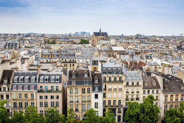 Naklejka na ściany i meble beautiful view of the Paris, France