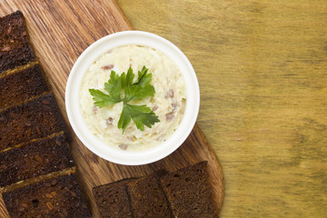 Fish salad of herring - Forshmak