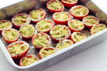 Tomatoes gratin