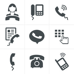 Phone icons