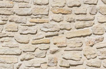 Alte graue Stein Mauer rustikal