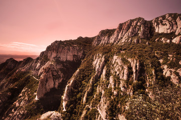 Fototapeta premium beautiful mountain view in the Catalan Pyrenees